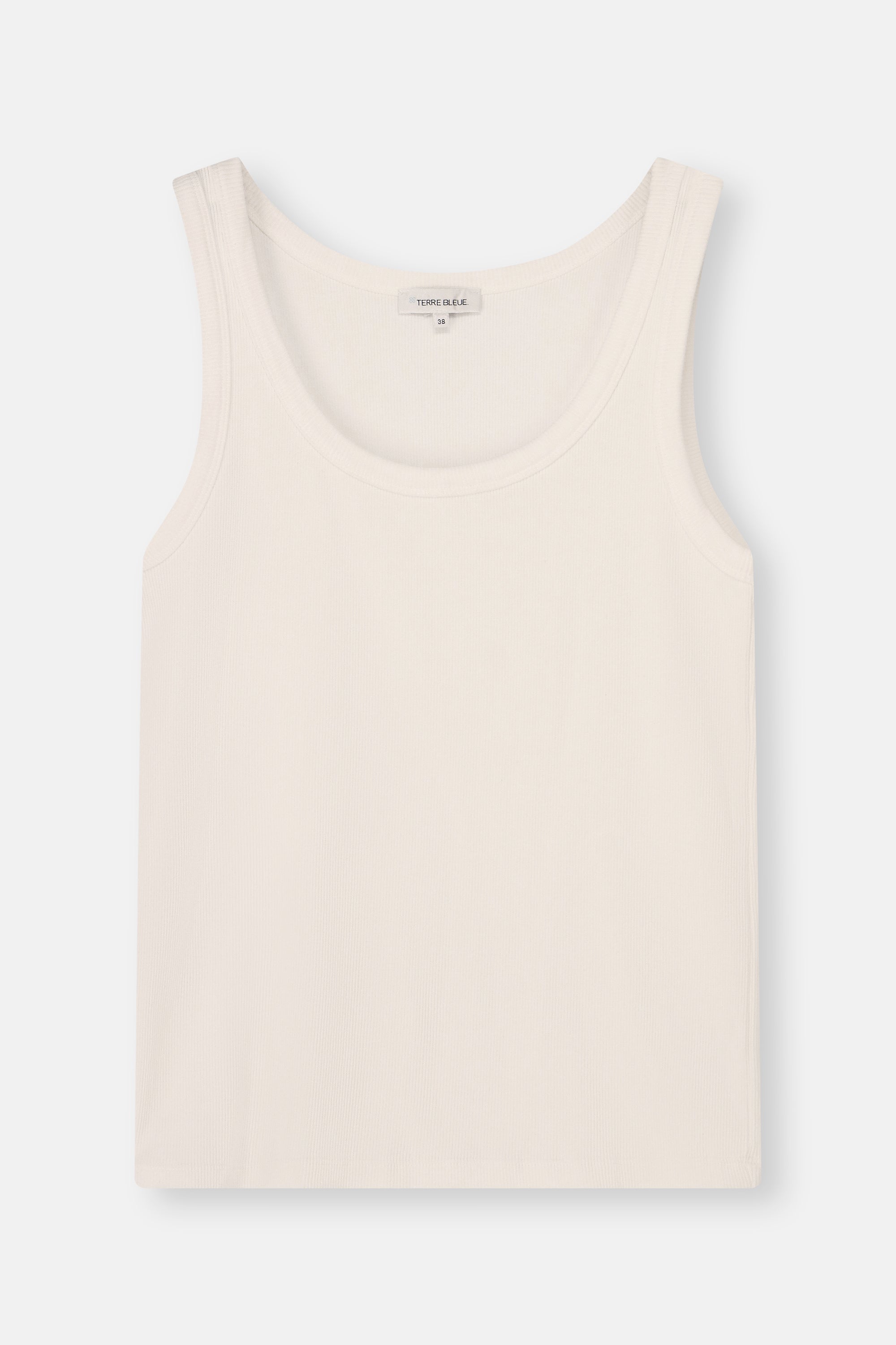 T-Shirt Wit Terre Bleue ( Catelijn/000 )