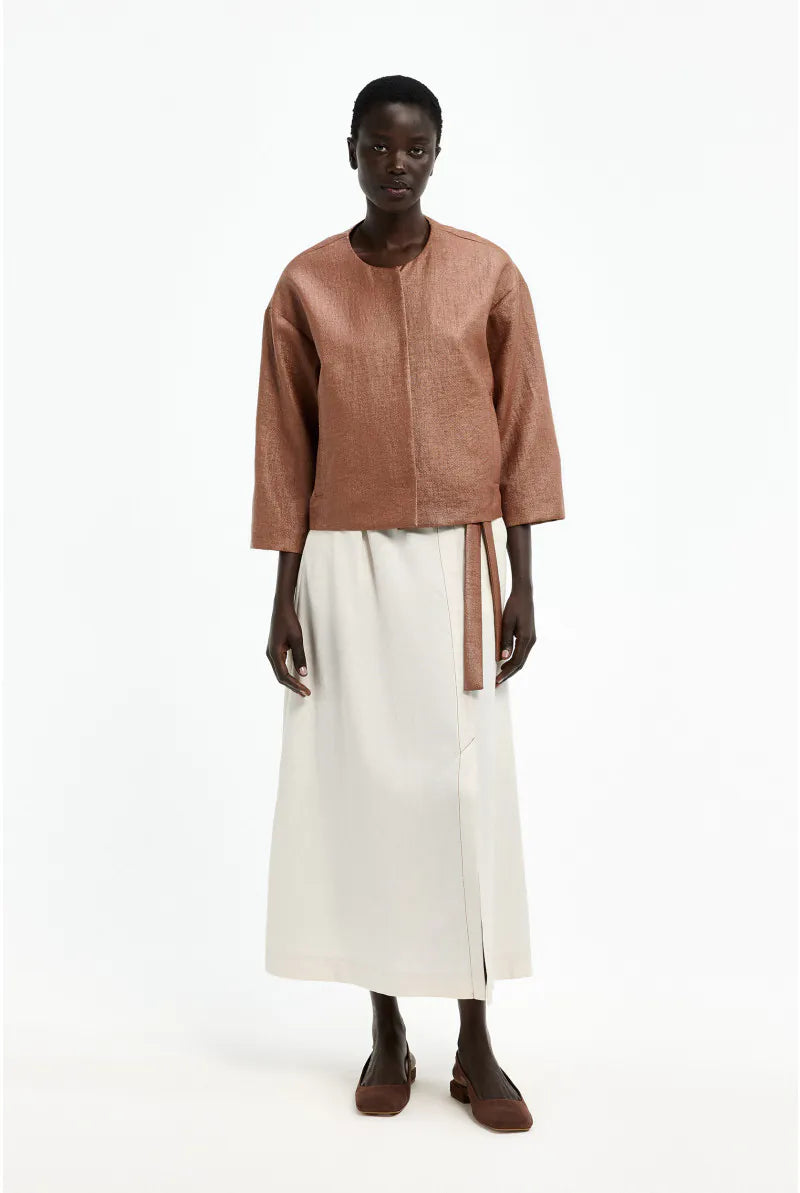 Vest Bruin Xandres ( Julia/1711 )