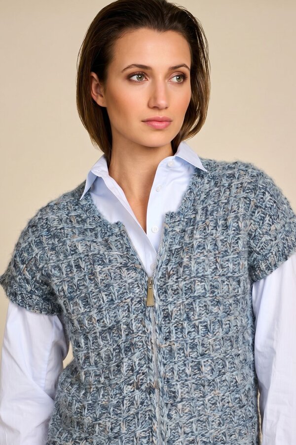 Pull Blauw Due Amanti ( Joyslim/Celest Blue )