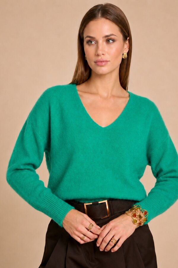 Pull Groen Due Amanti ( Jule/Emerald )
