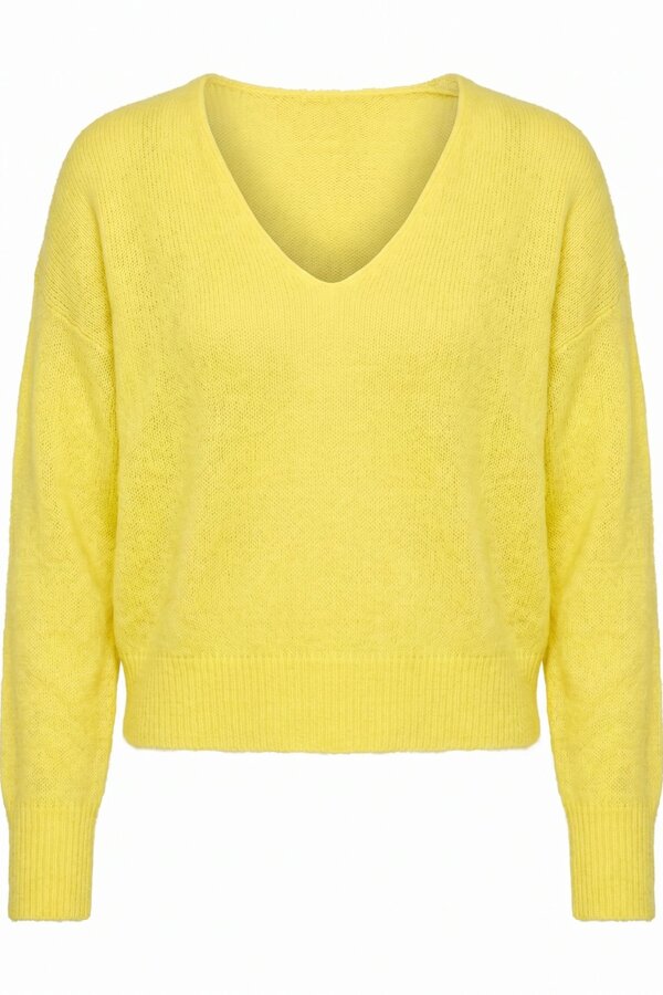 Pull Geel Due Amanti ( Jule/Yellow/Choc )