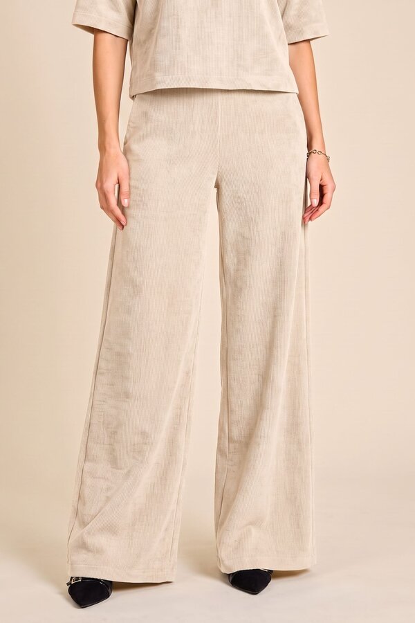 Pantalon écru Due Amanti ( Patricia/Crème )