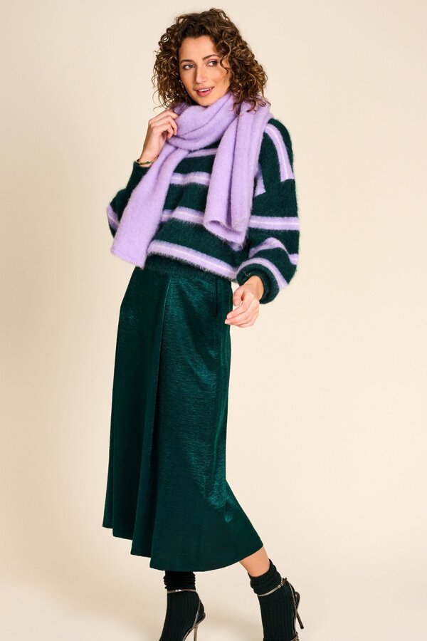 Pull Vert Due Amanti ( Arc-en-ciel/Vert foncé )