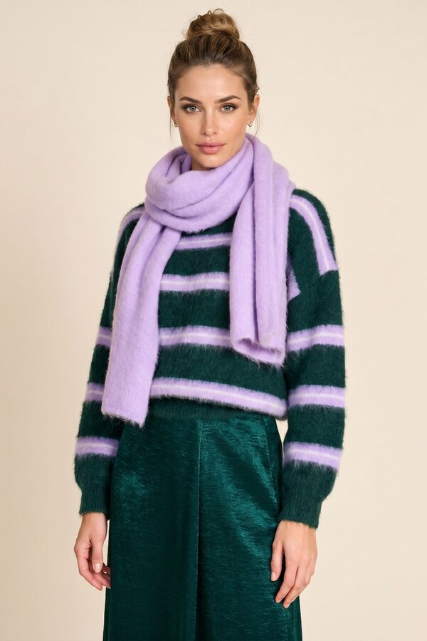 Pull Vert Due Amanti ( Arc-en-ciel/Vert foncé )