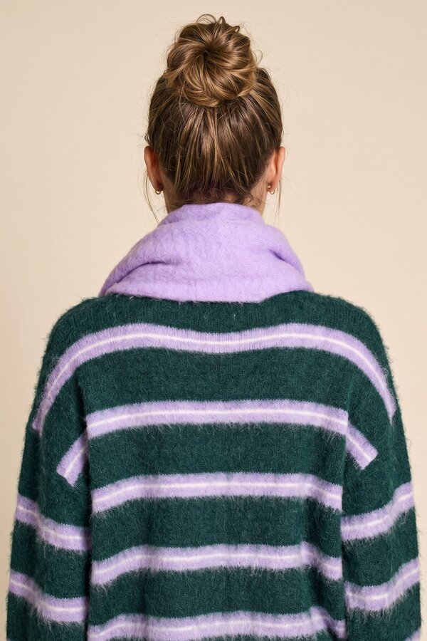 Pull Vert Due Amanti ( Arc-en-ciel/Vert foncé )
