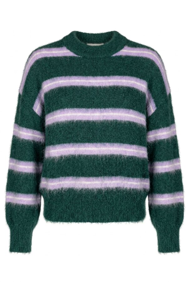 Pull Vert Due Amanti ( Arc-en-ciel/Vert foncé )