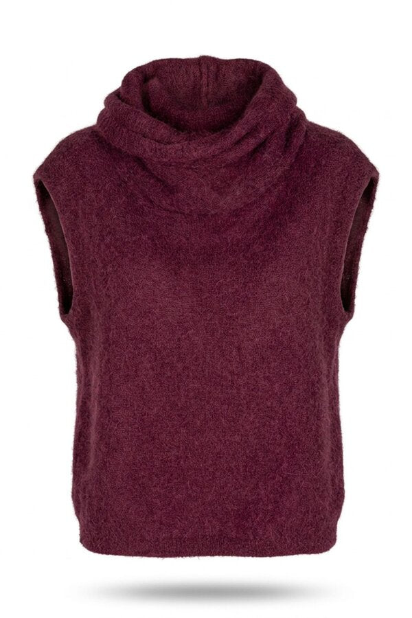 Pull Bordeaux Due Amanti ( Tulip/Bordeau )