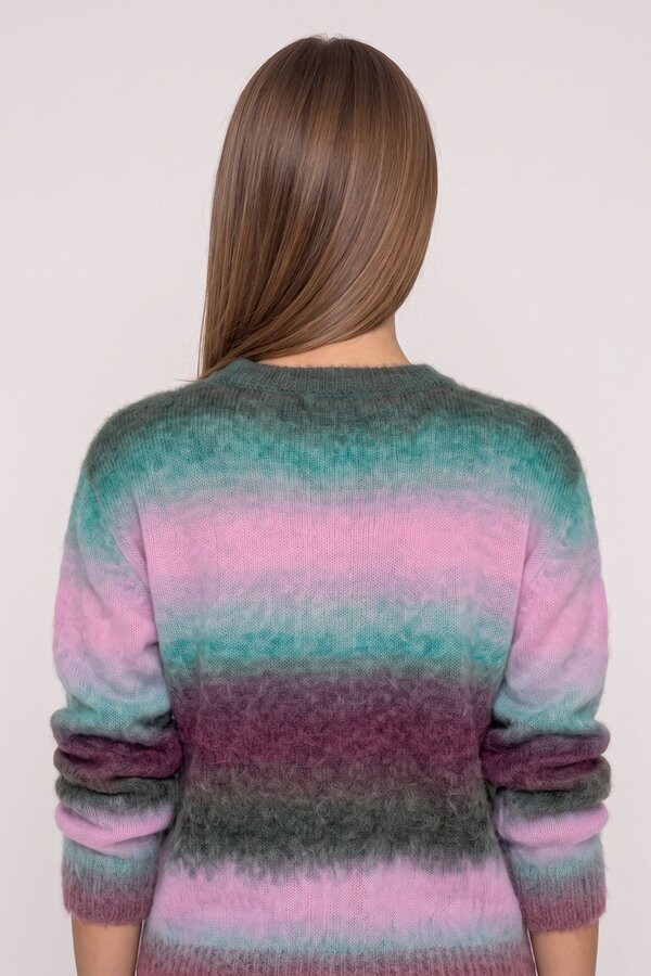 Pull Bordeaux Due Amanti (Tissages/Bordel boueux)