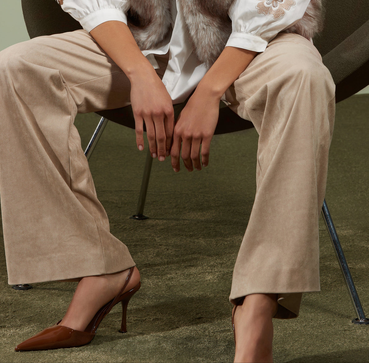 Broek Beige Atmos Fashion ( 2409 Liria/Greige )