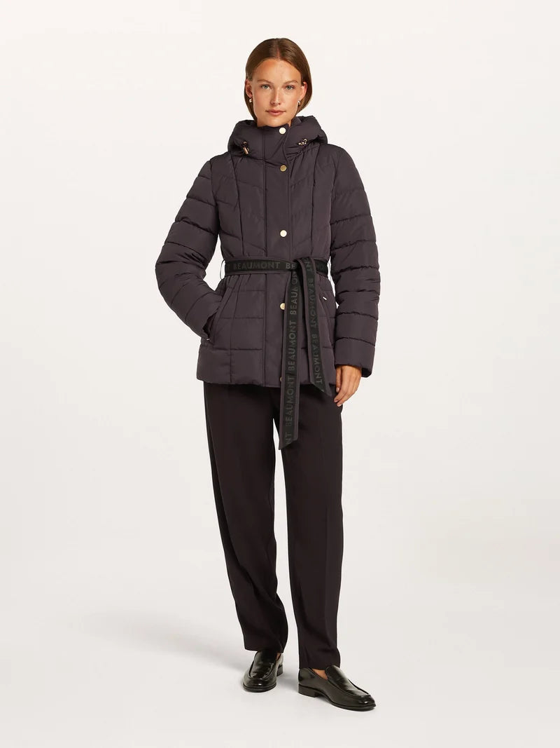 Gilet couleur Prune Beaumont ( Embla/4590 )