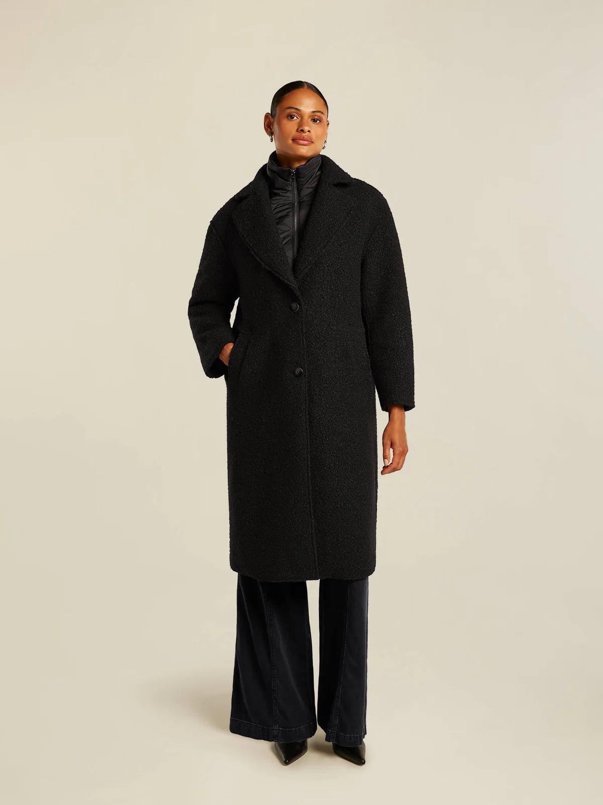 Mantel Zwart Beaumont ( Lotty/1990 )