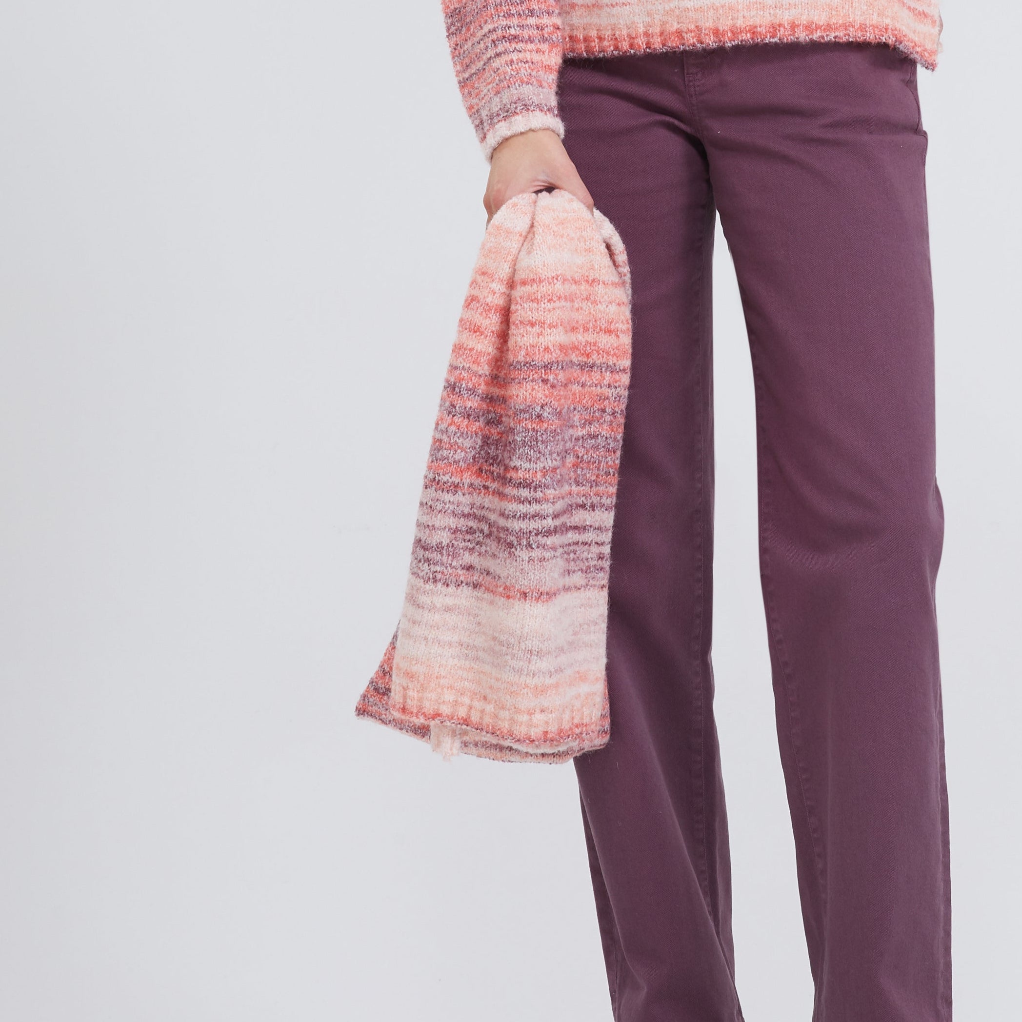 Sjaal Roze Blue Iv ( Melle/491 )