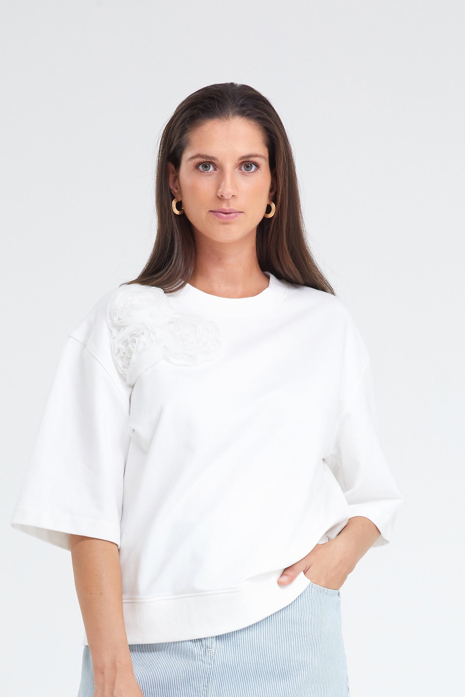 Sweater Wit Blue Iv ( Numi/100 )