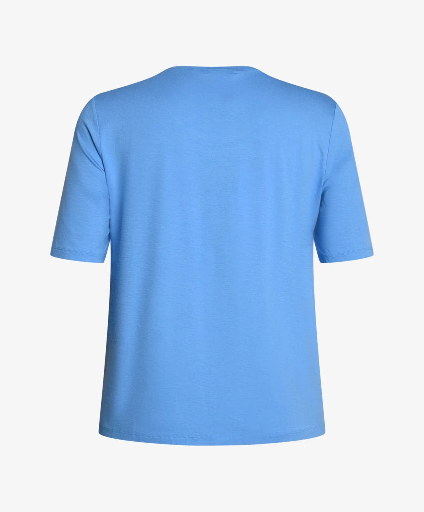 T-Shirt Bleekblauw Gollehaug ( 23205/608 )