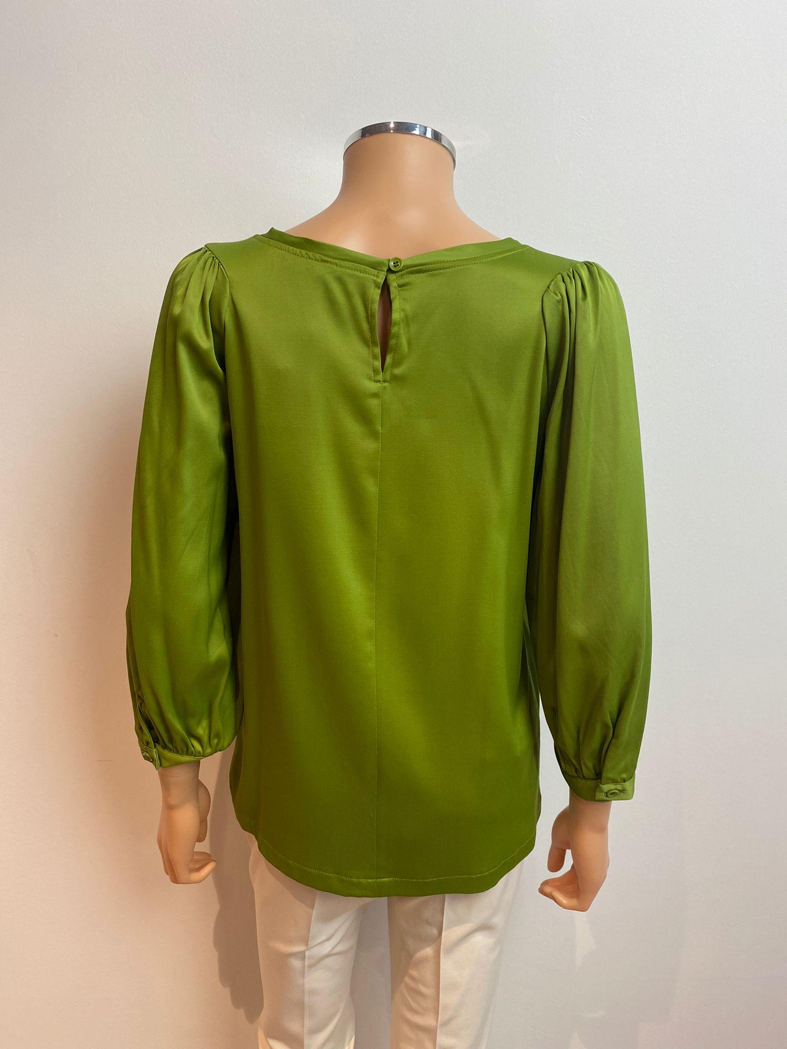 Bloes Groen Atmos Fashion ( 9280 Betha Moss ) - Delaere Womenswear