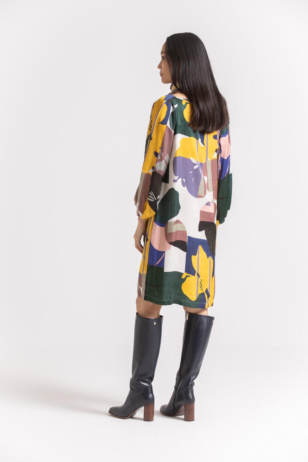 Kleedje Divers Gigue ( Kazimir 668/2102 ) - Delaere Womenswear