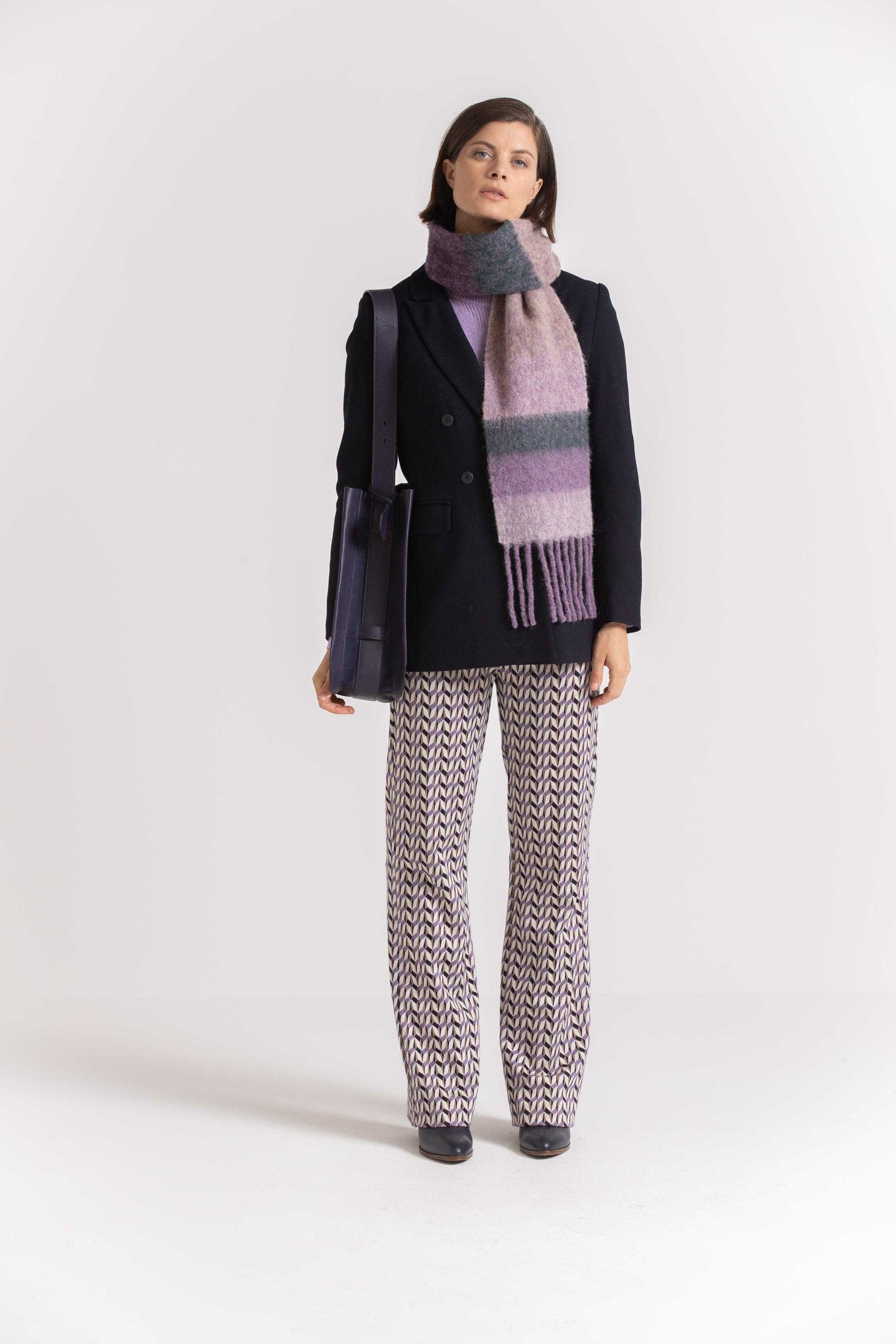 Broek Paars Gigue ( Regina 648/2435 ) - Delaere Womenswear