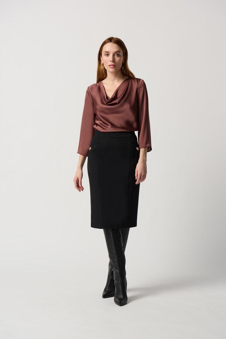 Rok Zwart Ribkoff ( 234165/11 ) - Delaere Womenswear