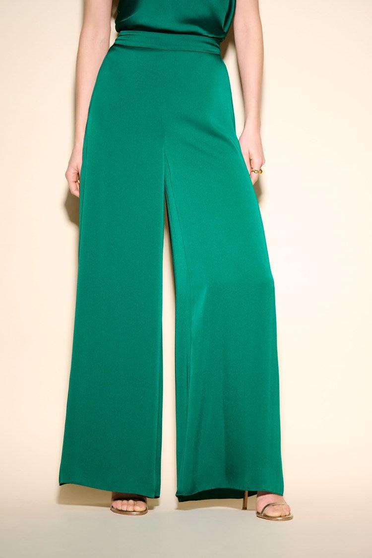 Broek Groen Ribkoff ( 233785/3947 ) - Delaere Womenswear