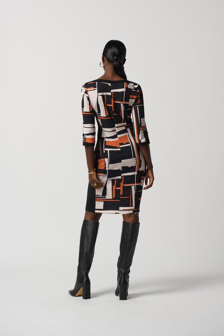 Kleedje Oranje Ribkoff ( 233173/178 ) - Delaere Womenswear