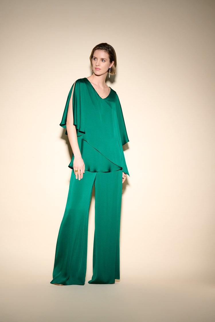 Broek Groen Ribkoff ( 233785/3947 ) - Delaere Womenswear
