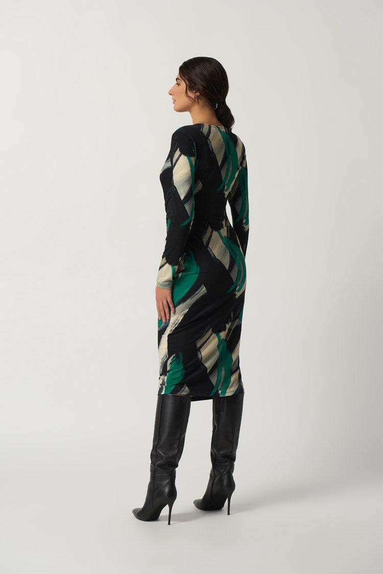 Kleedje Groen Ribkoff ( 233127/178 ) - Delaere Womenswear