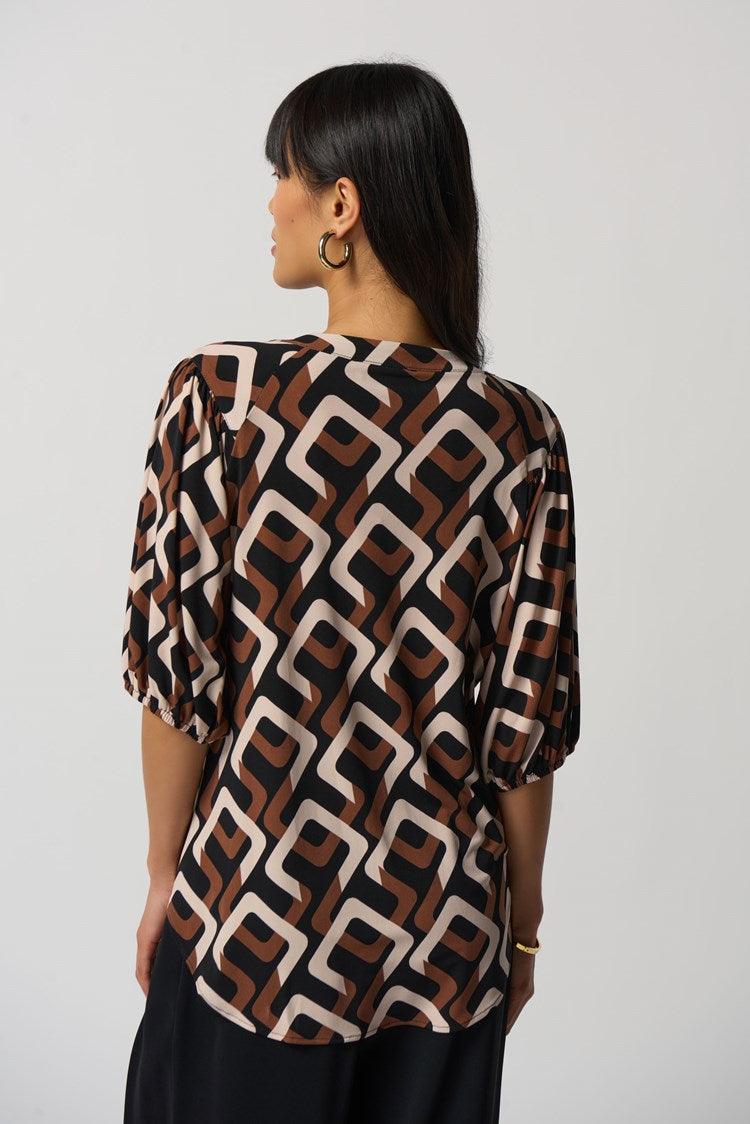 Tuniek Bruin Ribkoff ( 233204/178 ) - Delaere Womenswear