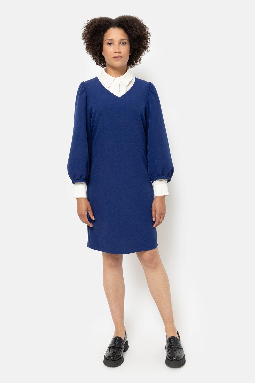 Kleedje Blauw Terre Bleue ( Tina/500 ) - Delaere Womenswear