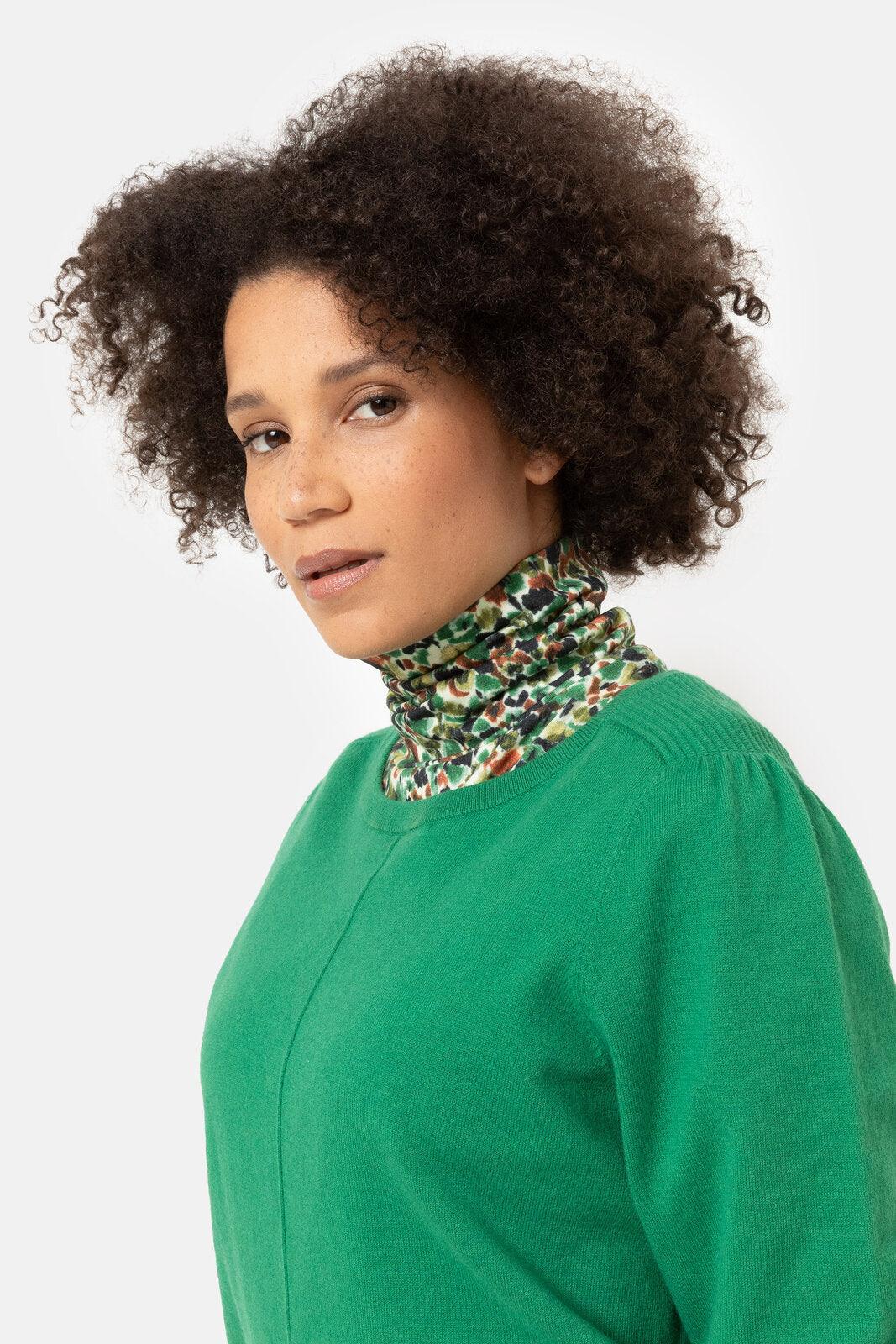 Pull Groen Terre Bleue ( Cara/400 ) - Delaere Womenswear