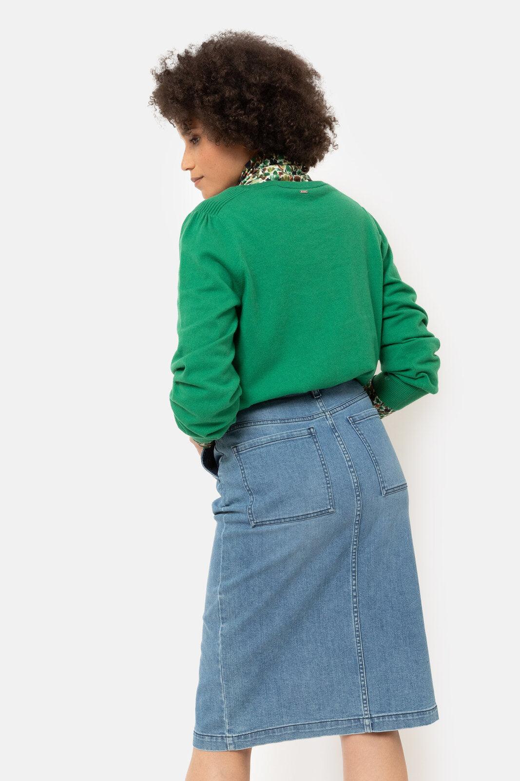 Pull Groen Terre Bleue ( Cara/400 ) - Delaere Womenswear