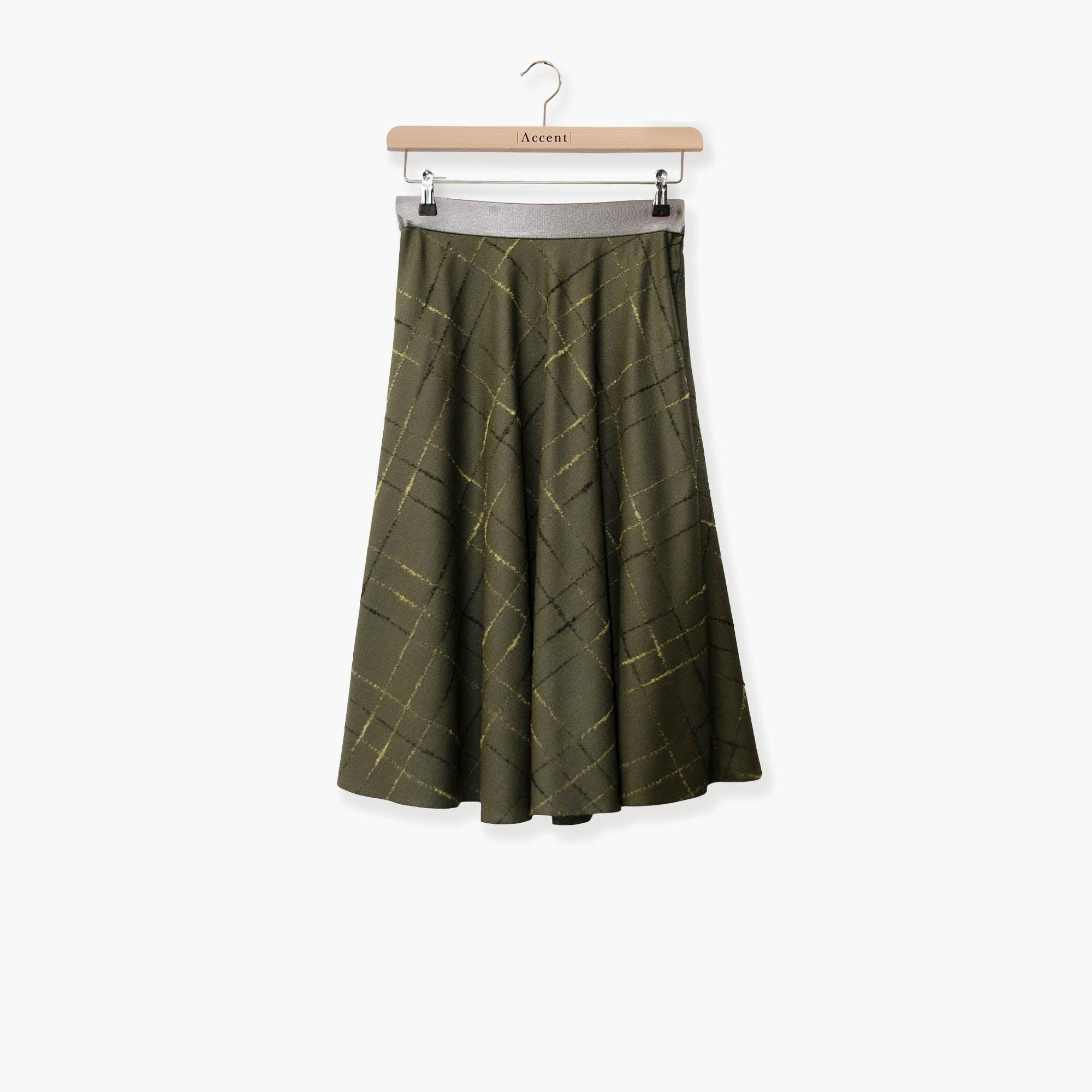 Rok Kaki Accent Fashion ( Season 10705/Forest ) - Delaere Womenswear
