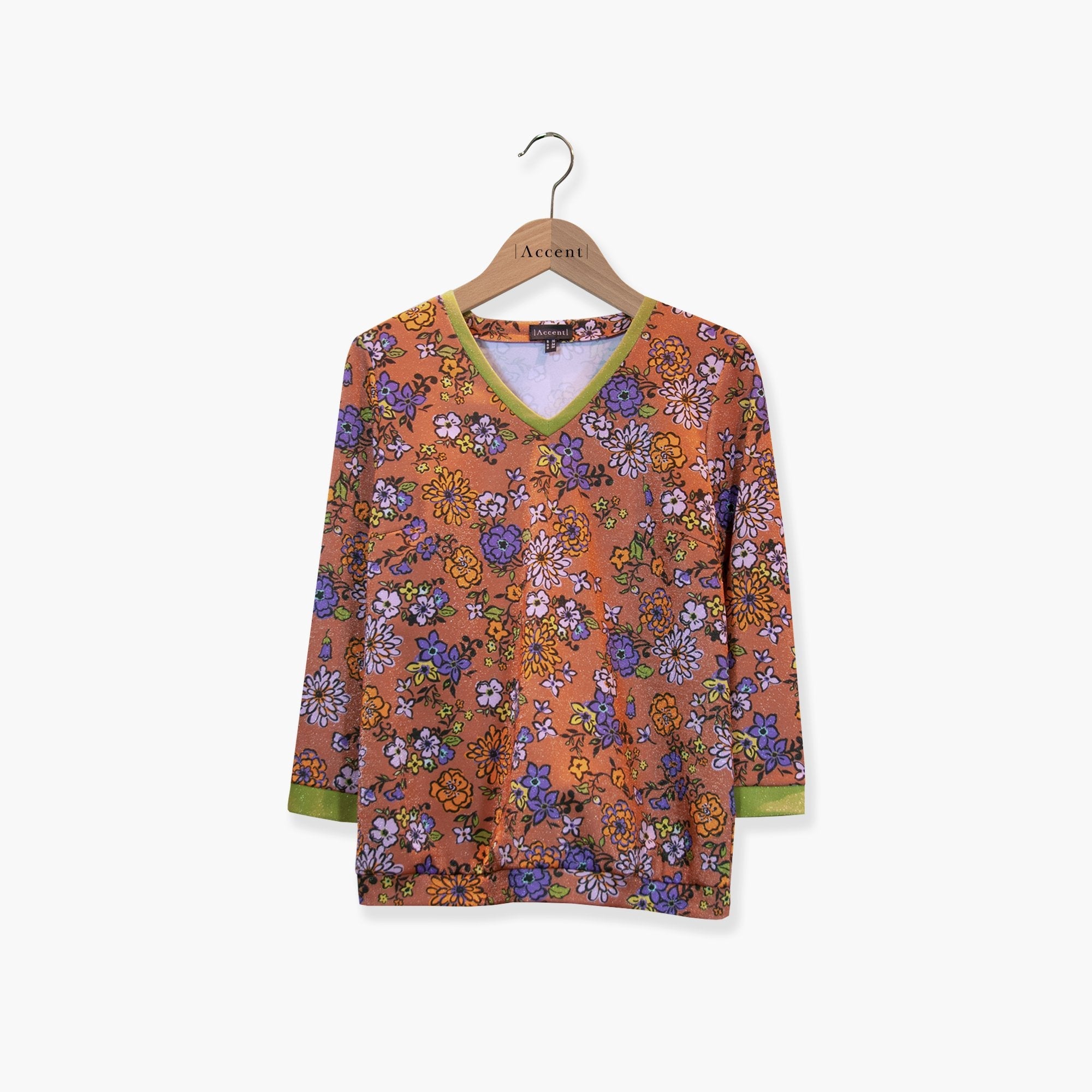 Bloes Bruin Accent Fashion ( Living 9816/06 ) - Delaere Womenswear