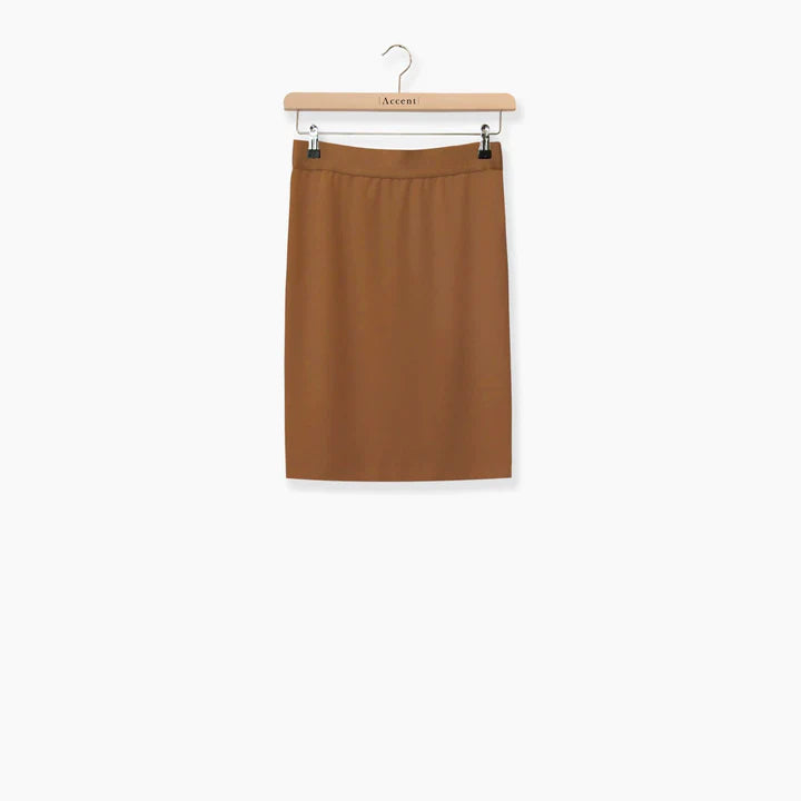 Rok Caramel Accent Fashion ( Gina/Caramel ) - Delaere Womenswear