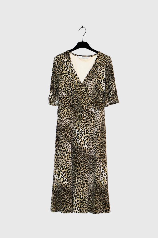 Kleedje Kaki Amania Mo ( Brooke 775 ) - Delaere Womenswear