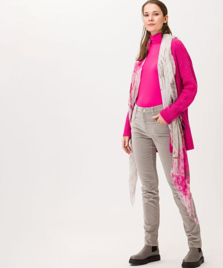 Broek Zilver Brax ( Shakira 1634/07 ) - Delaere Womenswear