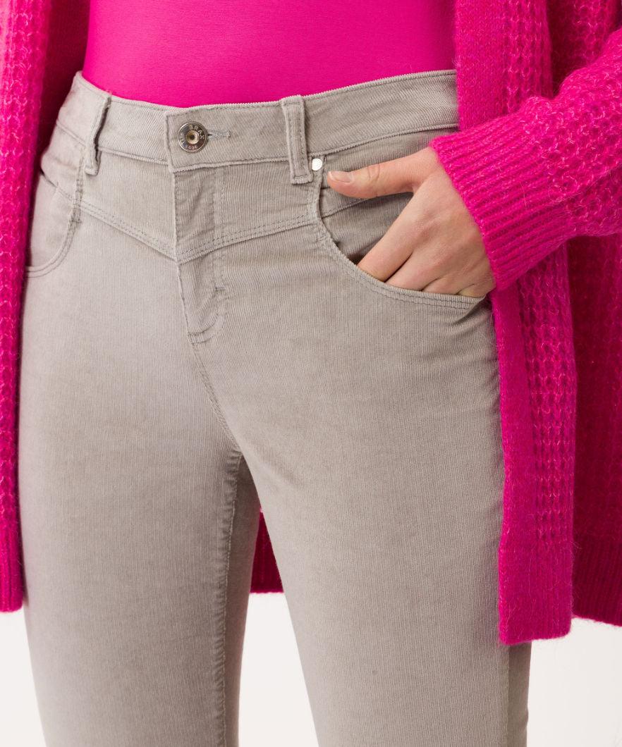 Broek Zilver Brax ( Shakira 1634/07 ) - Delaere Womenswear