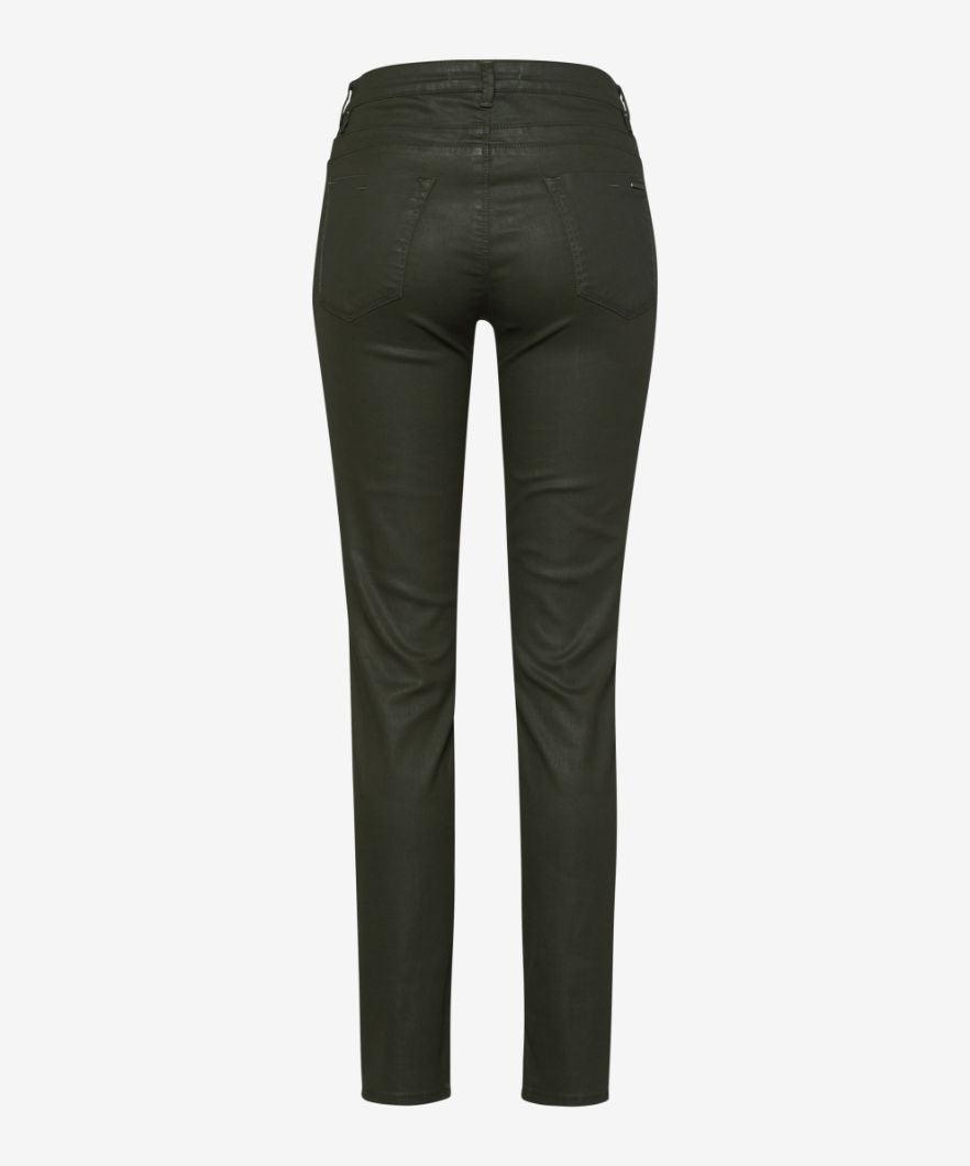 Broek Olijfgroen Brax ( Shakira 6624/32 ) - Delaere Womenswear