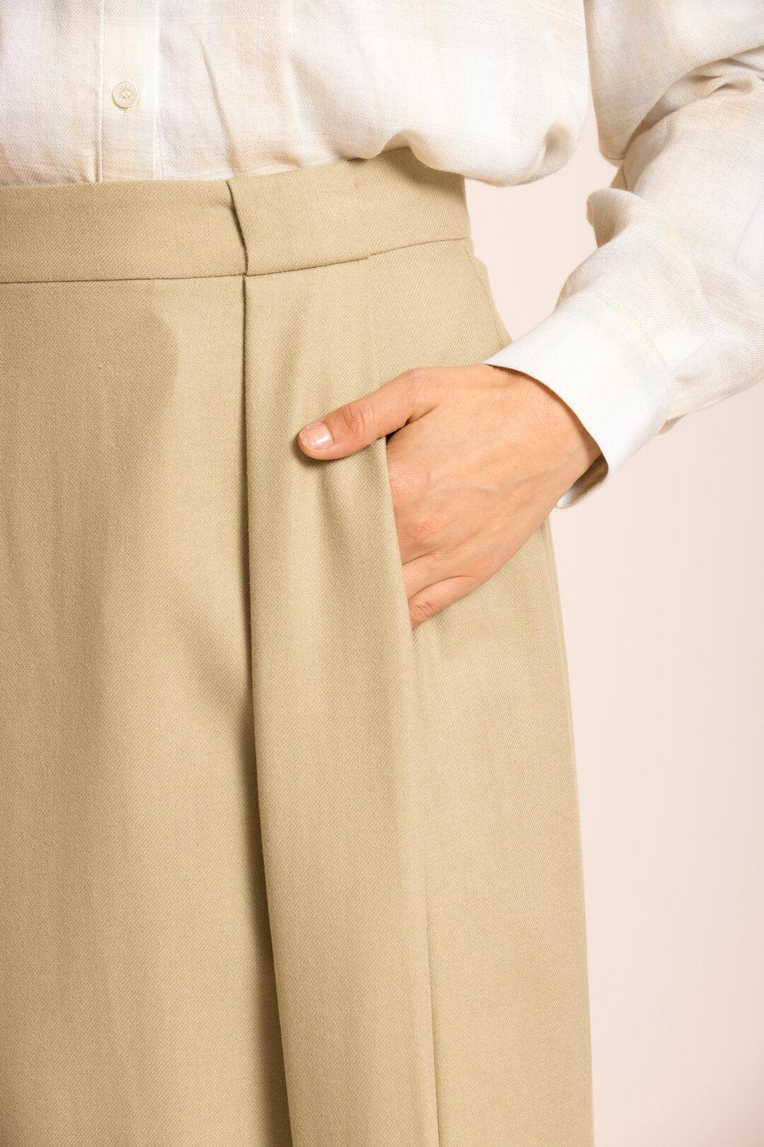 Rok Groen Gigue ( Takumi 630/550 ) - Delaere Womenswear
