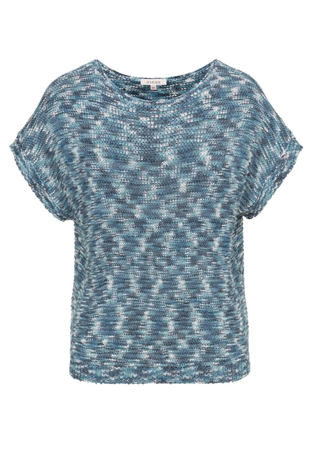 Pull Blauw Gigue ( Lidia/2920 ) - Delaere Womenswear