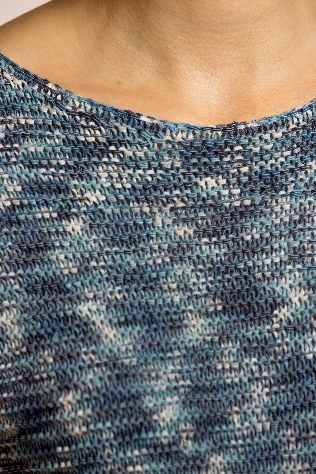 Pull Blauw Gigue ( Lidia/2920 ) - Delaere Womenswear