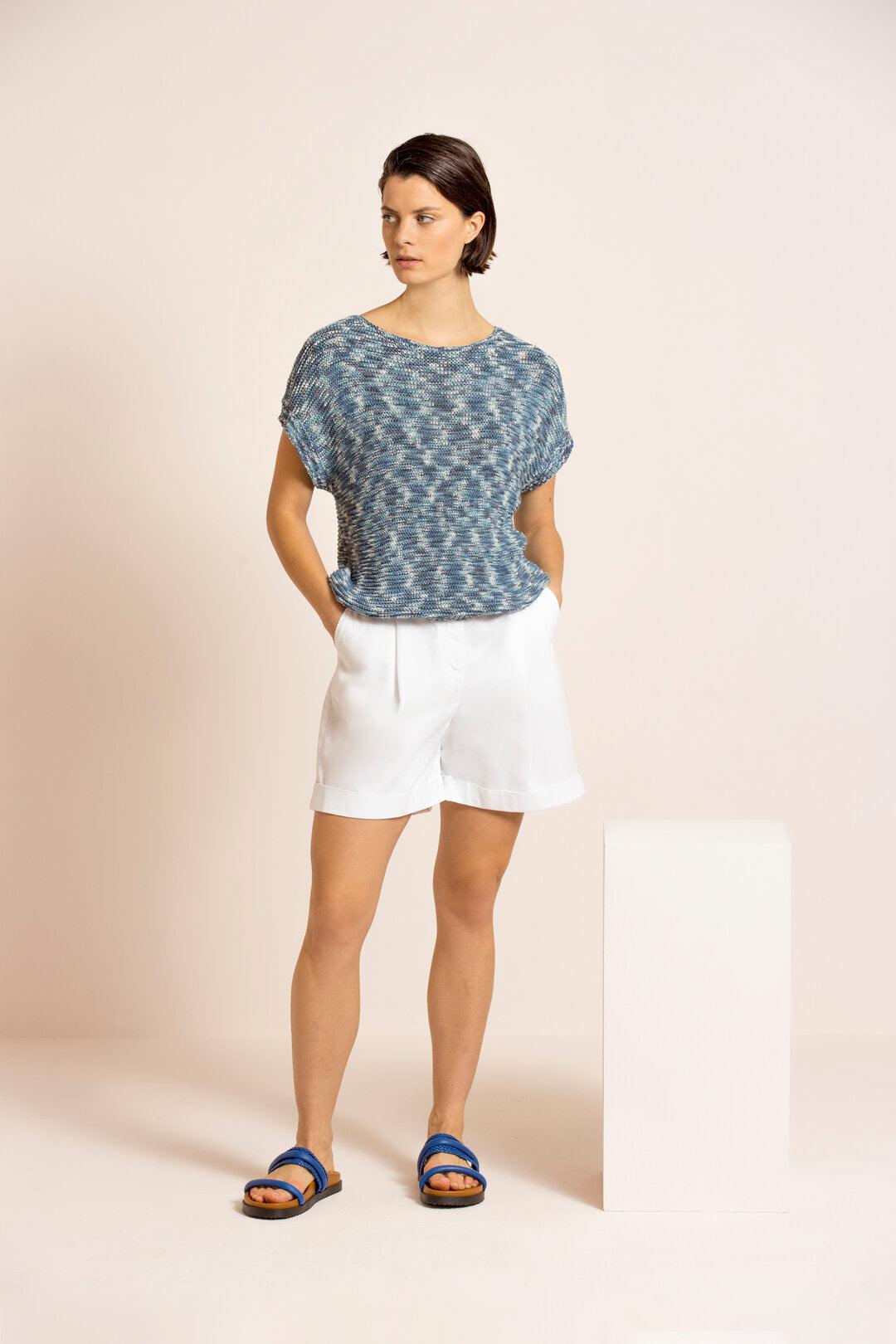 Pull Blauw Gigue ( Lidia/2920 ) - Delaere Womenswear