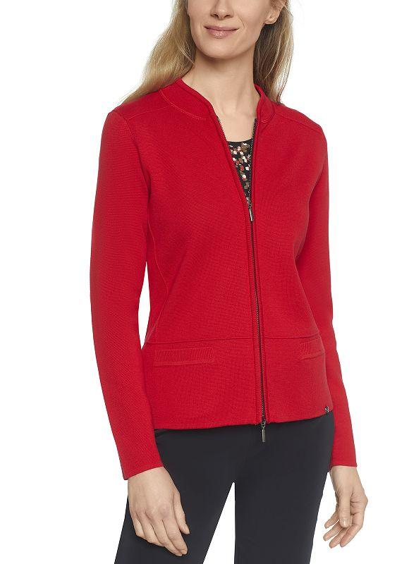 Giletpull Rood Gollehaug ( 2224/12020/478 ) - Delaere Womenswear