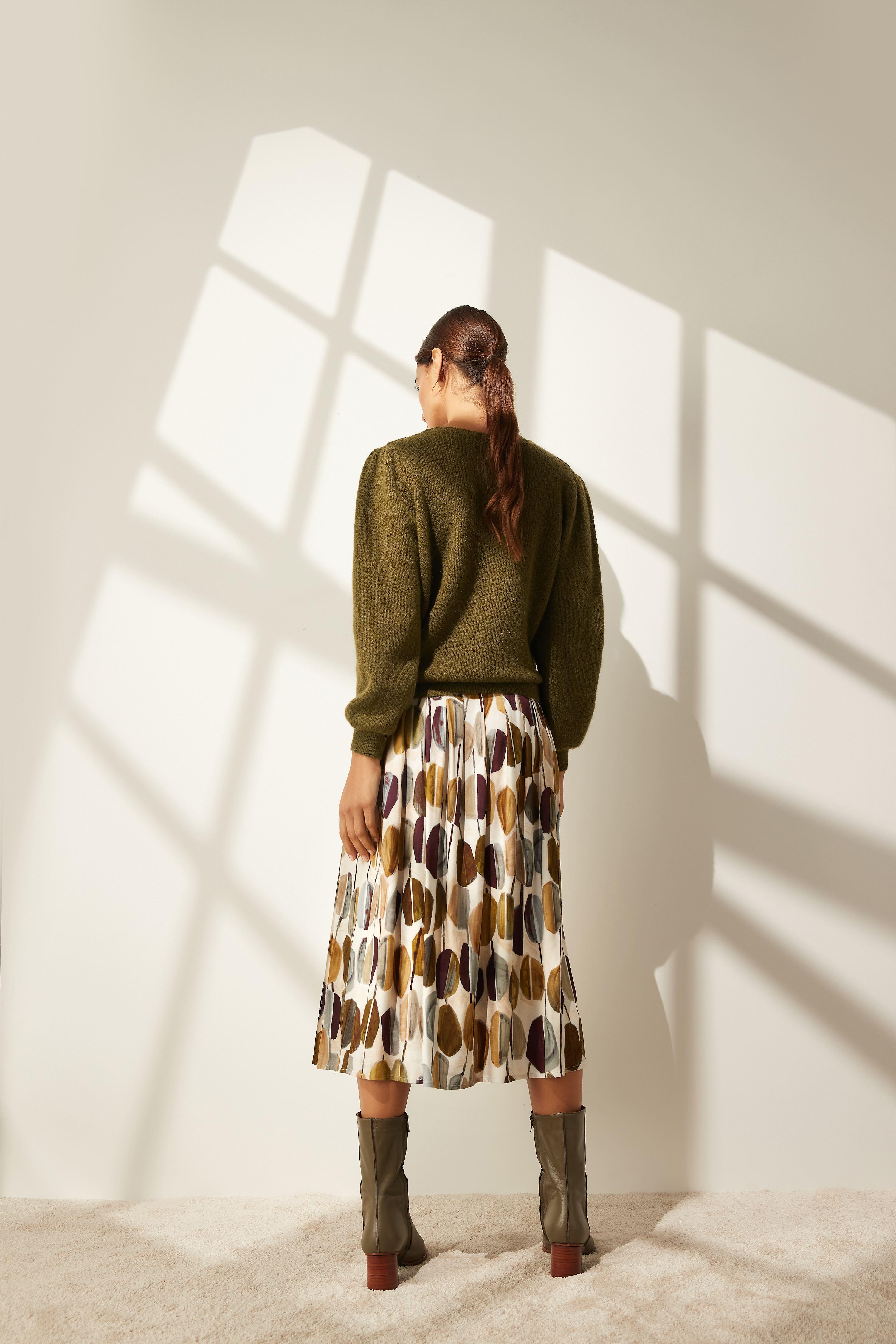 Rok Kaki Her ( Bacon 111/775 ) - Delaere Womenswear