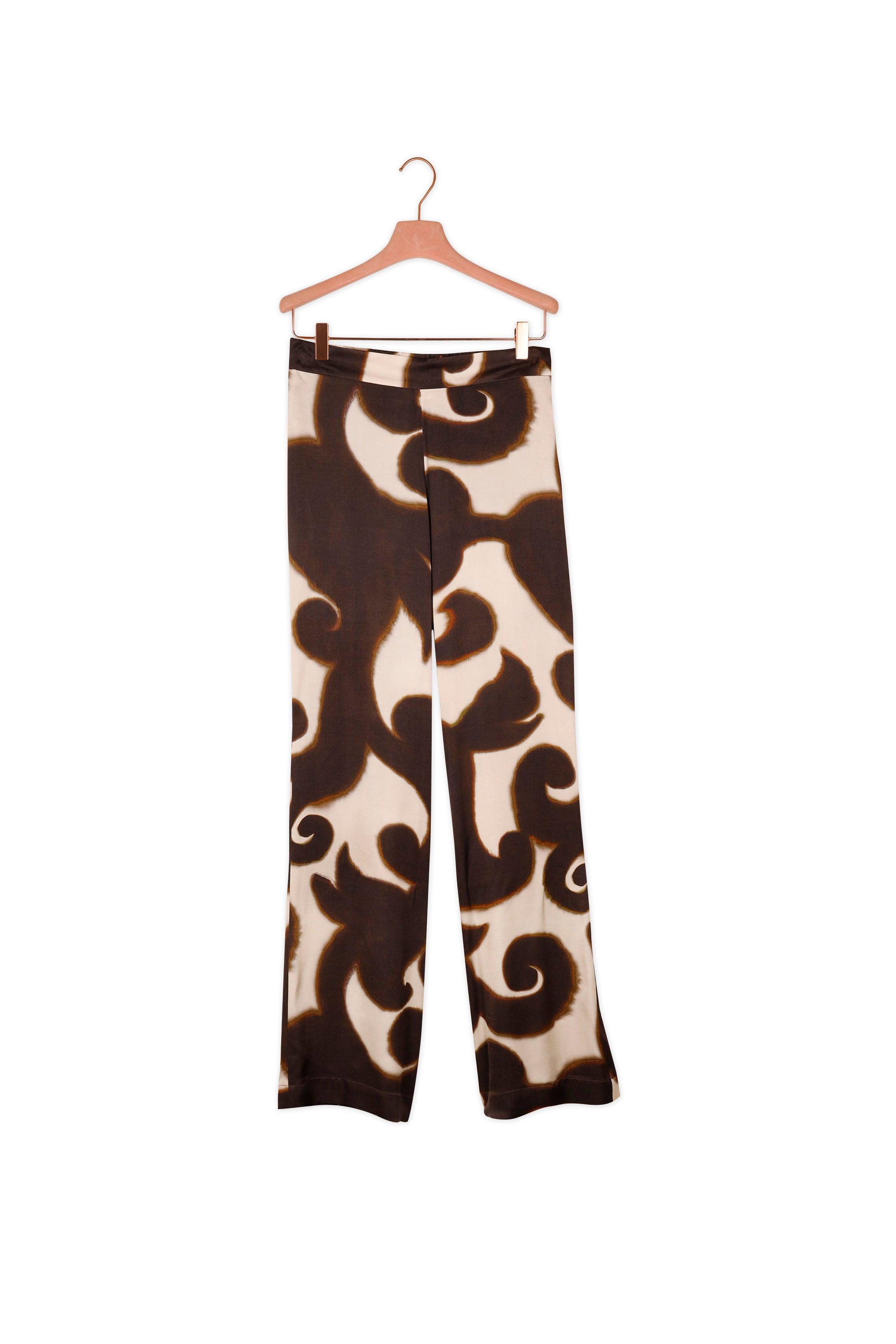 Broek Bruin Her ( Birgit 118/880 ) - Delaere Womenswear