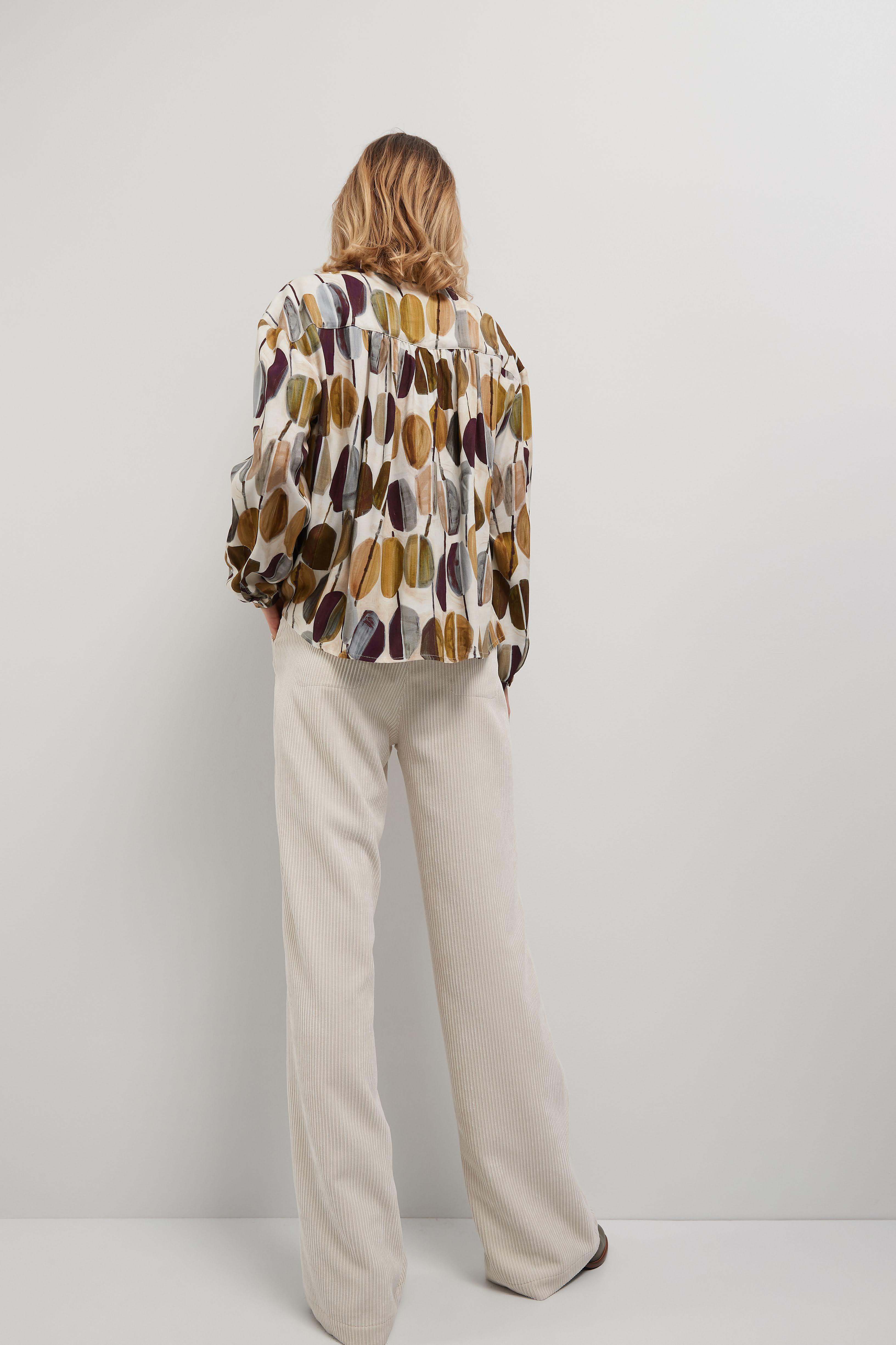 Broek Ecru Her ( Lana 107/25 ) - Delaere Womenswear