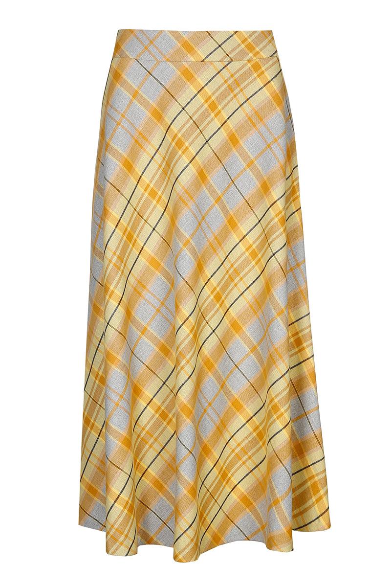 Rok Geel Marie Mero 74 ( Sk04/312 ) - Delaere Womenswear
