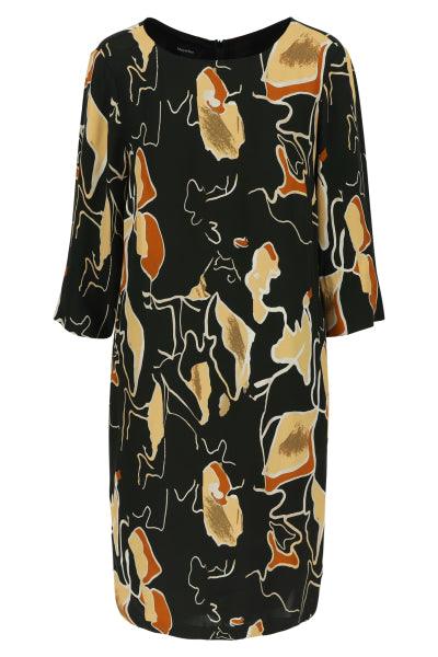 Kleedje Zwart Mayerline ( Racha 6300/010 ) - Delaere Womenswear
