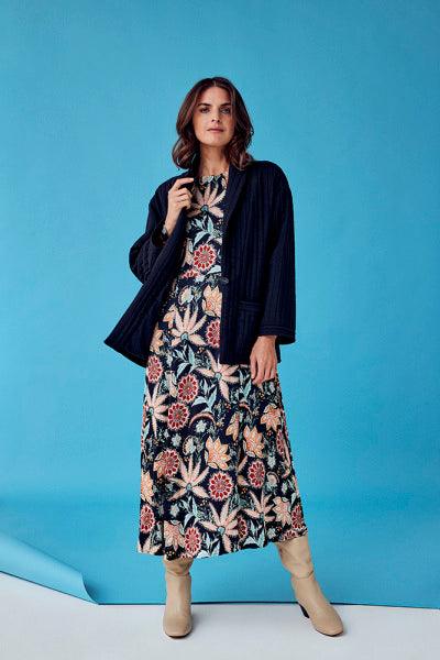 Kleedje Zwart Mayerline ( Rush 6346/010 ) - Delaere Womenswear