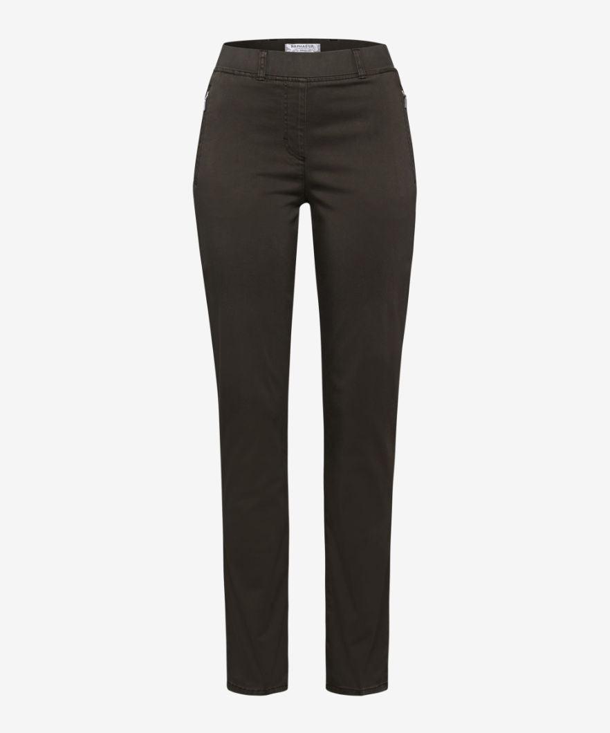 Broek Olijfgroen Raphaela ( Lavina Zip 1547/32 ) - Delaere Womenswear