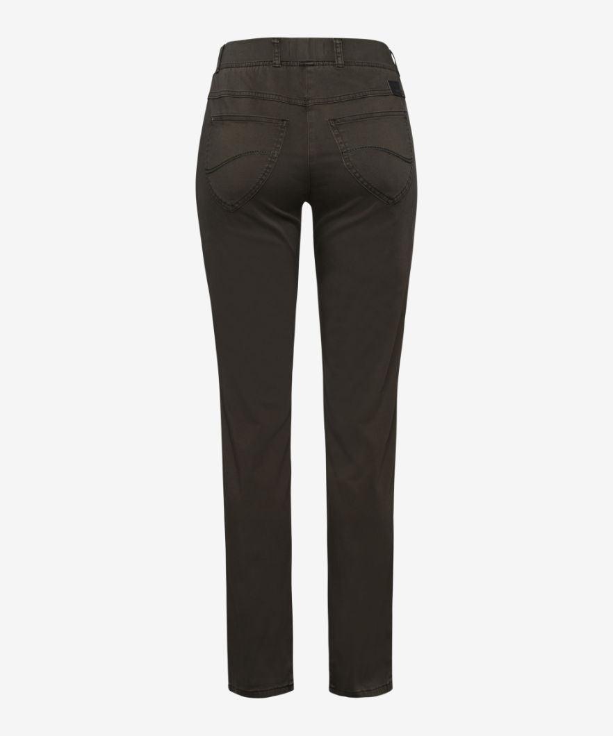 Broek Olijfgroen Raphaela ( Lavina Zip 1547/32 ) - Delaere Womenswear